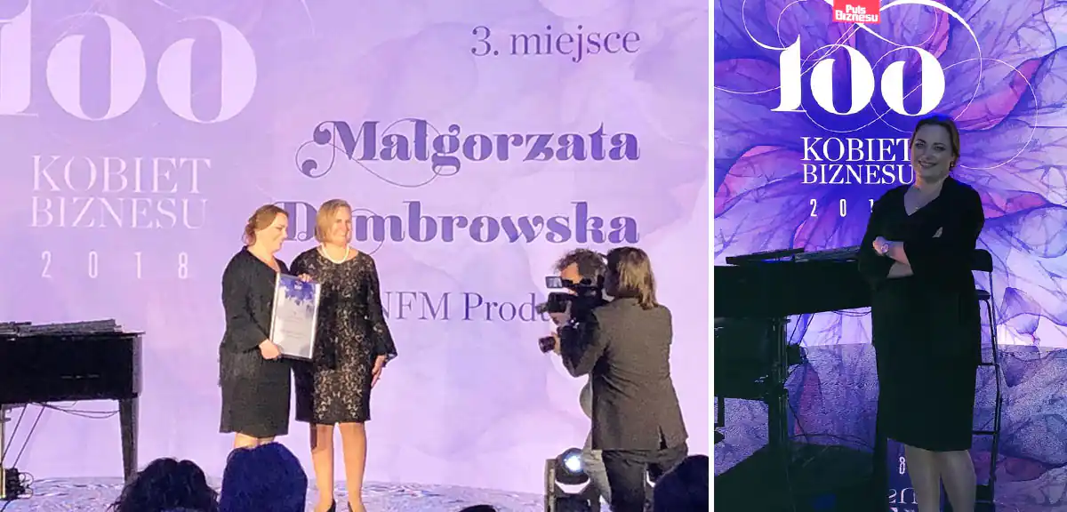 Malgorzata Dombrowska - 100 Business Woman Awards